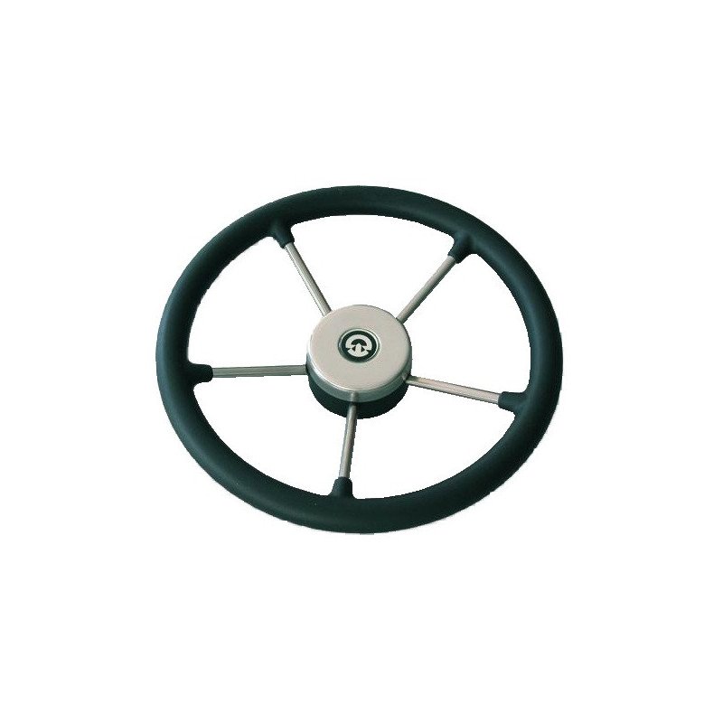 RIVIERA Steuerrad VR01 Edelstahl/Kunststoff 325mm schwarz