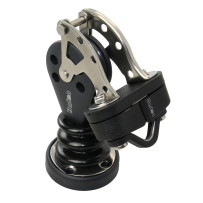 BARTON Einfach-Stehblock gleitl. 35mm, Seil 8mm, U-Bügel, K-Klemme