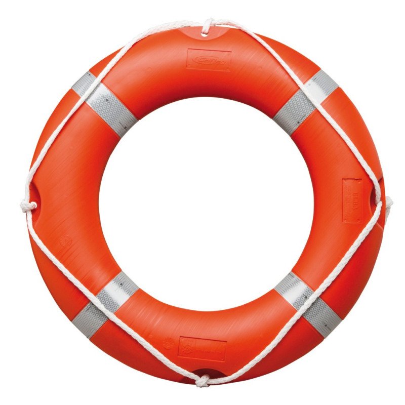 Rettungsring SOLAS mit Reflexstreifen HDPE/PU 4,0kg