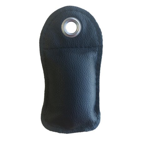 Wurfleinensack Leder schwarz